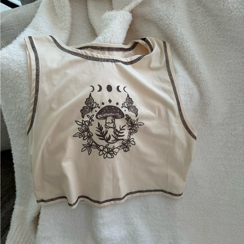 Juniors cropped tee